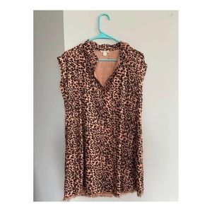 Francesca’s Leopard Dress